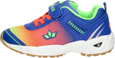 Дитячі кросівки для залу Lico Barney unisex, синьо-помаранчеві (розмір 38 EU)