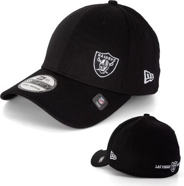 Кепки New Era 39THIRTY з логотипами MLB, NFL, NBA: Chicago Bulls, Lakers, Raiders, Yankees, Dodgers, Chiefs, Buccaneers, Saints, Sox, 49ers (Las Vegas Raiders)