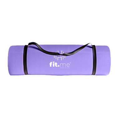 Килимок для фітнесу Fit.Me 182 см x 60 см, фіолетовий