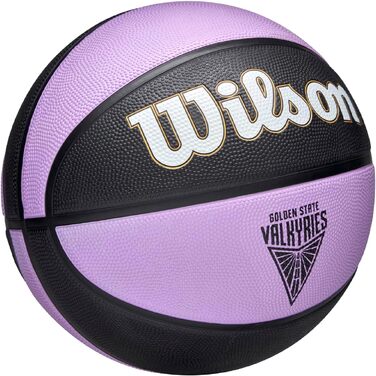 Баскетбольний м'яч Wilson WNBA Team Tribute Golden State Valkyries, офіційний жіночий м'яч, розмір 6