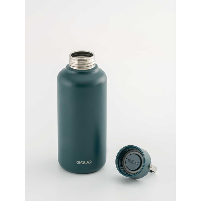 Пляшка для води EQUA Timeless, нержавіюча сталь, 600 мл, BPA-free, герметична, багаторазова, стиль Royal