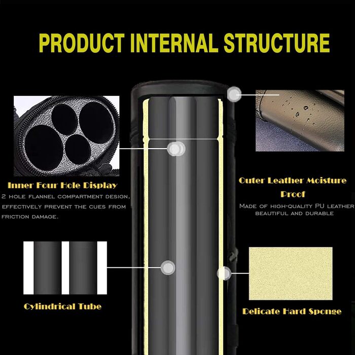 Чохол для більярдної кулі BY sports: 2 шт., овальний, з жорсткою оболонкою, коричневий (B20)