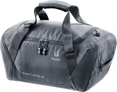 Сумка дорожня Deuter AViANT Duffel 35 л чорна, спортивна, для подорожей