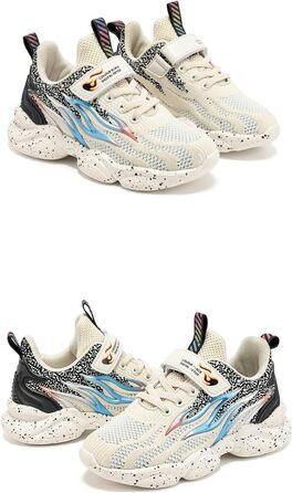 Дитячі кросівки для активного відпочинку: легкі, зручні, дихаючі. Підходять для хлопчиків та дівчаток, розмір 28-39 EU, білі.