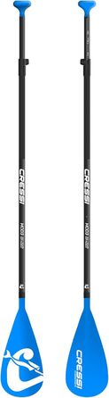 Весло Cressi Mod3 для SUP, телескопічне, плаваюче, унісекс, чорне/синє, універсальний розмір