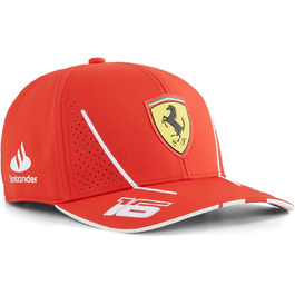 Кепка PUMA Scuderia Ferrari 2024 Charles Leclerc, червона, універсальний розмір