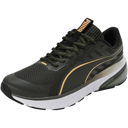Кросівки PUMA Zellenblendung для вулиці та бігу, 46 EU, Dark Olive/Sun Stream/Puma Black