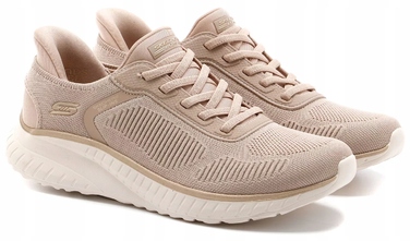 Жіночі кросівки Skechers BOBS Squad Chaos-Current Muse (117497NTGD), бежеві, розмір 39