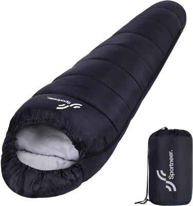 Сплячий мішок Sportneer - компактний та ультралегкий (950г/1500г) - спальний мішок типу 