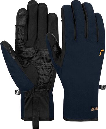 Жіночі рукавички Reusch Trooper Touch-tec Lady, теплі, водонепроникні, дихаючі, чорні/сріблясті, розмір 8.5
