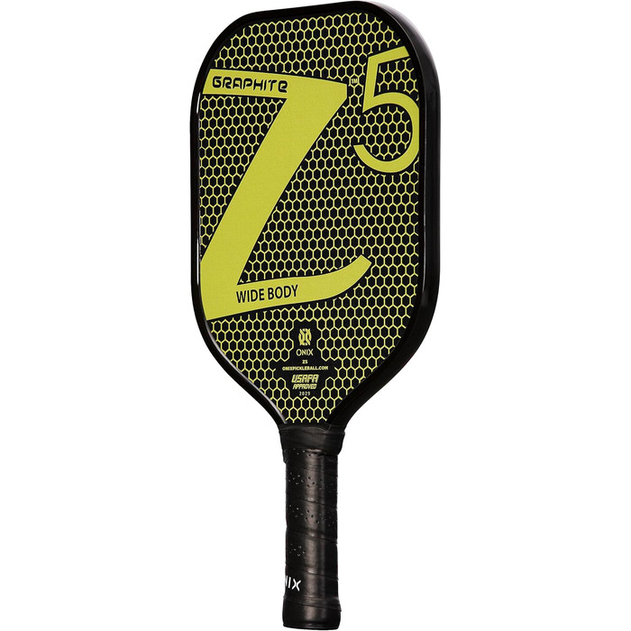 Піклбол ракетка Onix Z5 з карбону та графіту, м'яка ручка, сертифікована USA Pickleball
