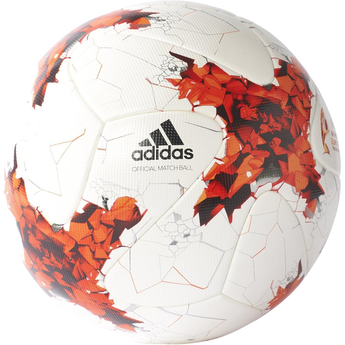 М'яч футбольний Adidas Euro OMB жіночий, унісекс, білий