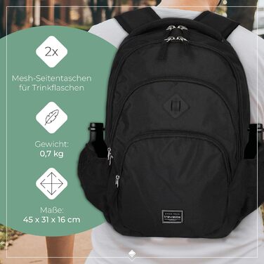 Рюкзак для ручної поклажі Travelite BASICS, 15,6