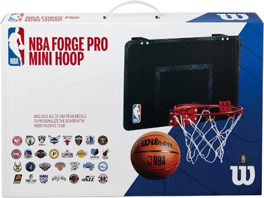 Міні-баскетбольне кільце Wilson NBA для дорослих, чорне, універсальний розмір