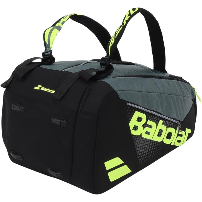 Ракетка для тенісу Babolat Pure Aero RH x12 (Сірий/Чорний/Жовтий) - професійна, для гри на корті