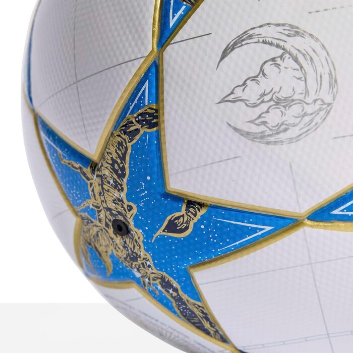 М'яч футбольний Adidas UEFA Champions League LGE JP1548, 5 розмір, білий - Офіційний м'яч Ліги Чемпіонів