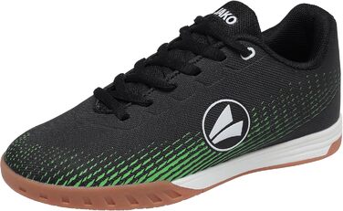 Дитячі спортивні зальні черевики JAKO J-SI Skill, унісекс, 33 EU, неоновий зелений/чорний