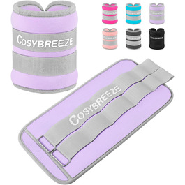 Cosybreeze обважнювачі для ніг і рук, універсальні манжети-обважнювачі для фітнесу, бігу, тренувань, 1-10 кг, 1 пара