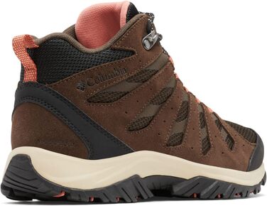 Черевики для жінок Columbia Redmond III Mid WP, водонепроникні, для хайкінгу, розмір 36 EU, Cordovan Dark Coral, 2025