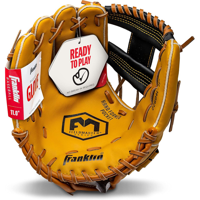 Рукавичка для бейсболу Franklin Sports Field Master 28 см, ліва рука, для правшів