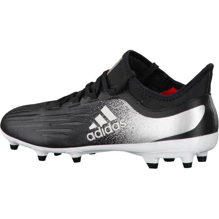 Чоловічі футбольні бутси Adidas X 17.2 FG, 36 EU, чорний/металік/червоний