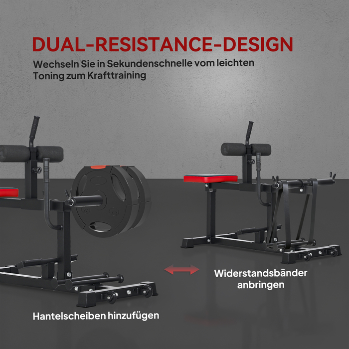 Тренувальний Банк Beintrainings, тренажер для підйому на носки, на колесах, спортивне обладнання для фітнесу вдома, сталь, чорний
