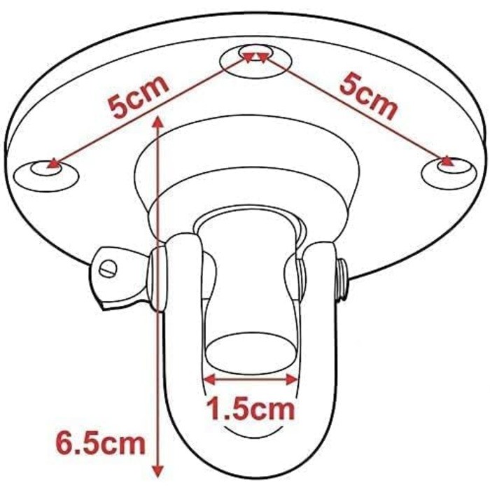 Набір для боксу RDX Speed Bag: шкіряний м'яч, підвіс, поворотний механізм для MMA, муай-тай, кікбоксингу та тренувань
