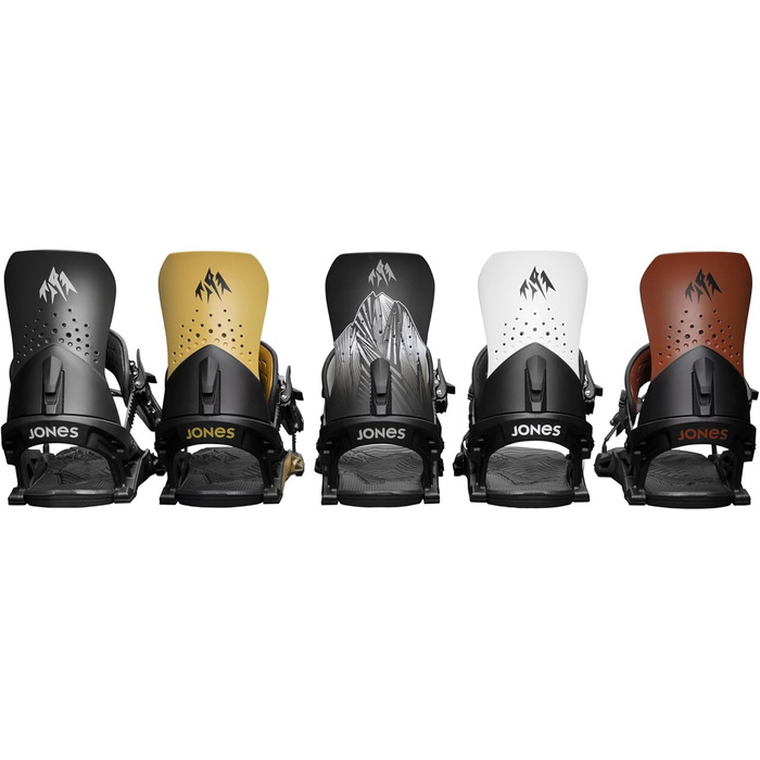 Кріплення для сноуборду JONES Orion 2024 Eclipse Black, чорні