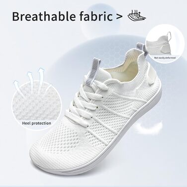 Шкарпетки-туфлі IceUnicorn для жінок та чоловіків, широкі, легкі, дихаючі, мінімалістичні, для активного відпочинку (43 EU, 555wei)