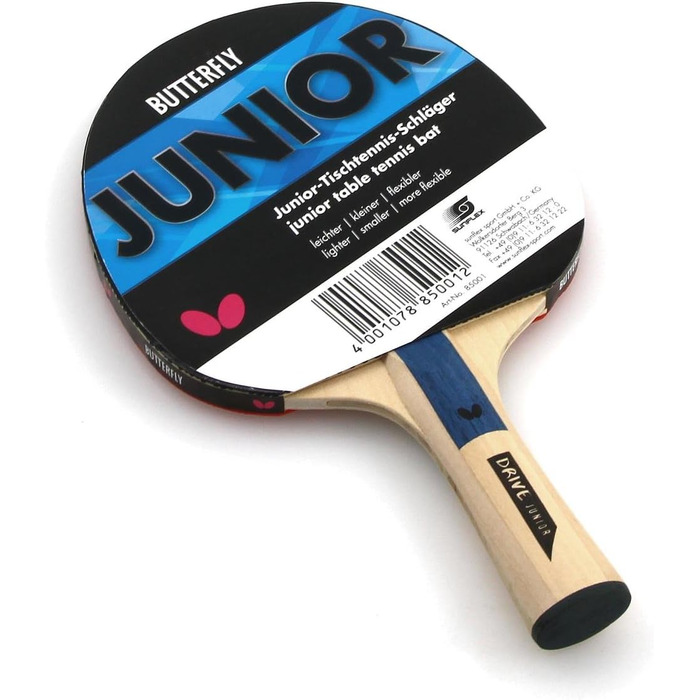 Набір для настільного тенісу Butterfly Erwachsene Junior, 85001