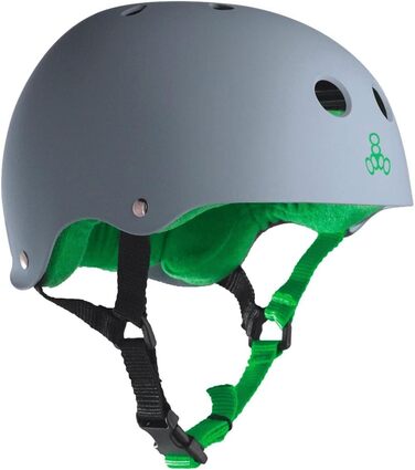 Шолом Triple Eight з підкладкою Sweat Saver, карбонова гума, розмір S