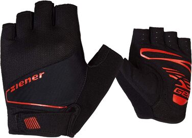 Велосипедні рукавички Ziener SMU 20 для дорослих (унісекс) – короткі, дихаючі, амортизуючі, червоні