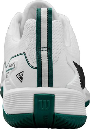 Тенісне взуття Wilson Rush Pro 4.5 для чоловіків, розмір 42 2/3 EU, білий/авенторін
