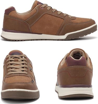 ARRIGO BELLO Кросівки чоловічі для активного відпочинку, роботи та хайкінгу. Легкі, розміри 41-46, колір: коричневий