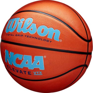 Баскетбольний м'яч Wilson NCAA Elevate VTX розмір 7, оранжево-синій, для дорослих, унісекс