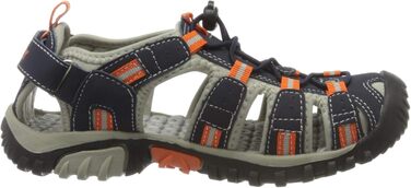 Дитячі трекінгові черевики McKinley Vapor II Jr. для туризму та прогулянок, 23 EU, блакитний, темно-синій, червоний