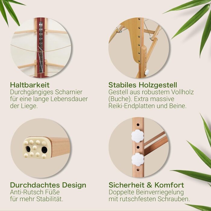 Zen – Мобільний масажний стіл Zen з круглими кутами, складний та з регулюванням висоти – масажний стіл з цільного дерева для активних стилів масажу. Масажний стіл з підголовником, підлокітниками та кишенею