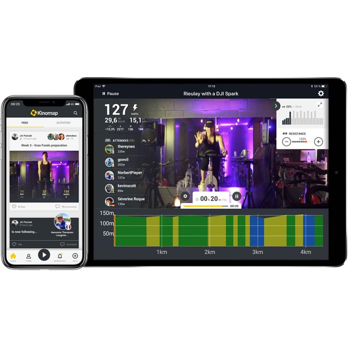 VirtuFit iConsole CTR 2.1: Еліптичний тренажер для дому з iConsole, 150 кг, переможець тестів