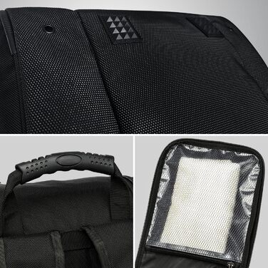 Чохол для лижних черевиків з рюкзачними лямками, рюкзак для лиж/сноуборду, сірий