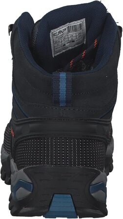 Чоловічі трекінгові черевики CMP Rigel Mid Wp, синьо-помаранчеві, 42 EU