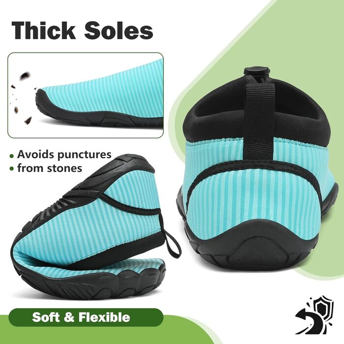 Шкарпетки-тапки Mishansha: легкі, дихаючі, з антиковзким покриттям, розмір 36-46, сапфіровий блакитний