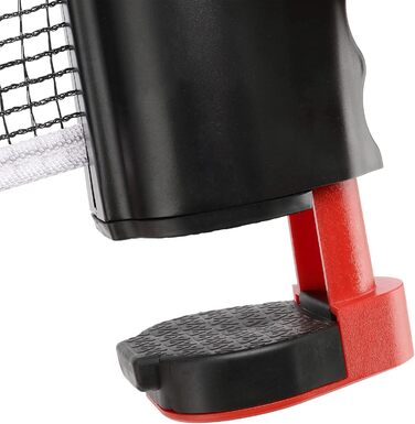 Набір для настільного тенісу MUKLEI: 4 ракетки, 6 м'ячів, розкладне сітка 175 см, сумка для перенесення. Підходить для гри на столі та на вулиці.