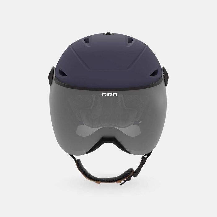 Шолом для сноуборду та лиж Giro Vue MIPS з інтегрованим візором, матовий синій, розмір S