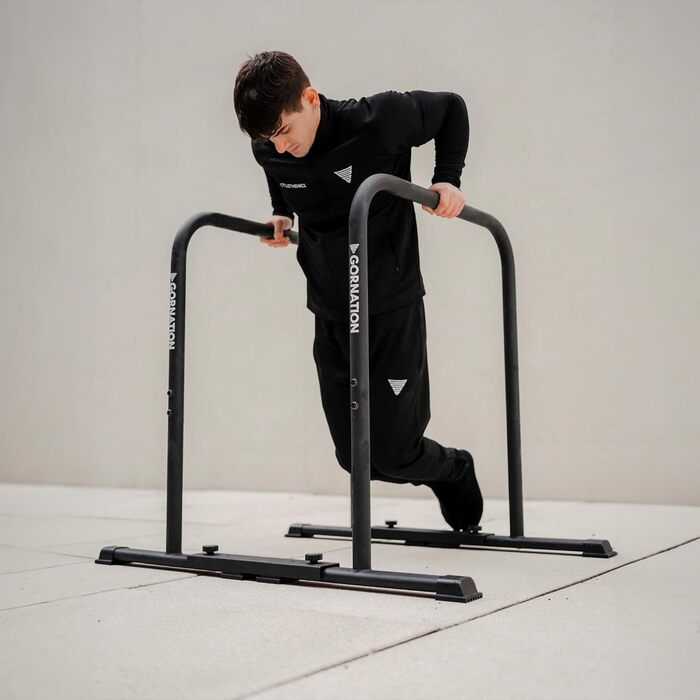 GORNATION Турнік для віджимань преміум-класу: регульований турнік для дому та вулиці, стійкий та зручний