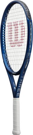 Тенісна ракетка Wilson Triad Three для дорослих, синя