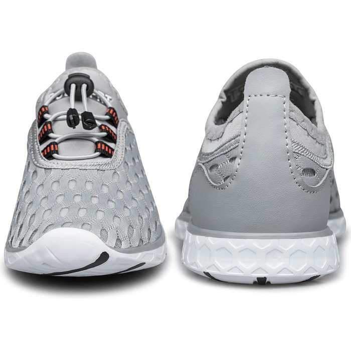 Жіночі водяні черевики DOUSSPRT для плавання та водних видів спорту, швидко сохнуть, сірі (39.5 EU)