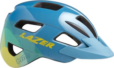 Дитячий велосипедний шолом Lazer Gekko з сіткою від комах, синій