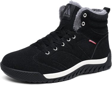 Черевики зимові жіночі Mishansha, тепла підкладка, снігоступи, зимові черевики для активного відпочинку, розмір 36-48 EU, колір чорний