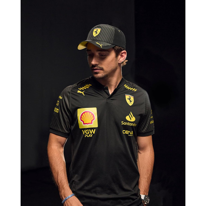 Кепка PUMA Scuderia Ferrari Monza 2024 - Спеціальне видання, чорна