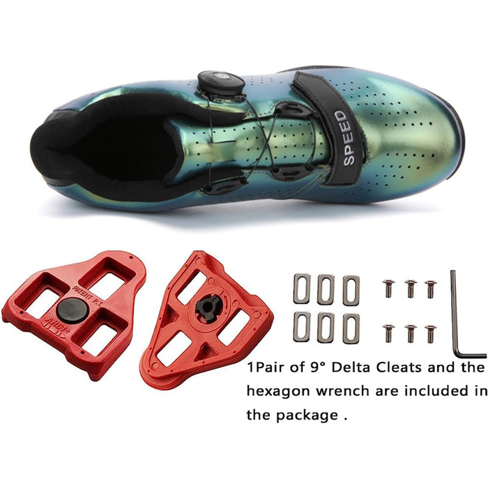 Велосипедні черевики для чоловіків та жінок MTB, шосейні, mountainbike, кросівки, дихаючі, outdoor, велосипедні spin, MTB (40 EU, зелений градієнт)